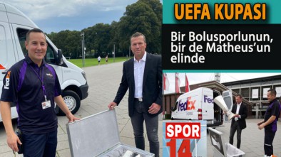 UEFA KUPASI BOLULU KERİM ÇETİN'İN ELLERİYLE KÖLN'E ULAŞTI