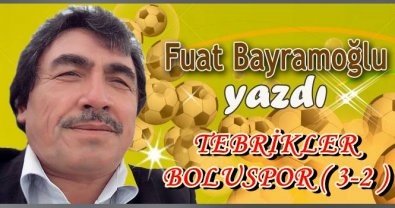 TEBRİKLER BOLUSPOR