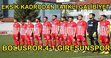 EKSİK KADRO FARKLI GALİBİYET