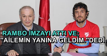 BOLUSPOR'DA BİR İMZA DAHA