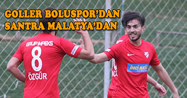 BOLUSPOR - YENİ MALATYASPOR MAÇININ GOLLERİ