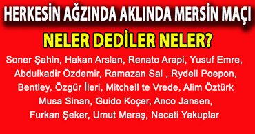 İŞTE FUTBOLCULARDAN İNANMIŞLIĞIN SÖZLERİ