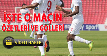 GERİ DÖNÜŞÜN GÖRÜNTÜLERİ. MUHTEŞEM GOLLER