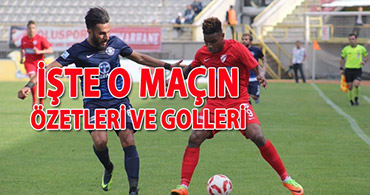 İŞTE BOLUSPOR ADANADEMİRSPOR MAÇININ GOLLERİ