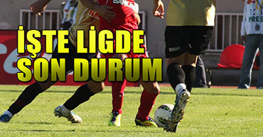 İŞTE LİGDE SON DURUM