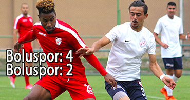 BOLUSPOR U21 İLE HAZIRLANDI