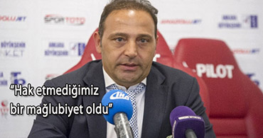 FUAT ÇAPA'DAN MAÇ DEĞERLENDİRMESİ