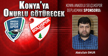 BOLUSPOR'U KONYA'DA ONURLU YAPI MARKET MİSAFİR EDECEK