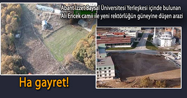 YENİ STADYUM İÇİN DÜŞÜNÜLEN ARAZİ HAVADAN GÖRÜNTÜLENDİ