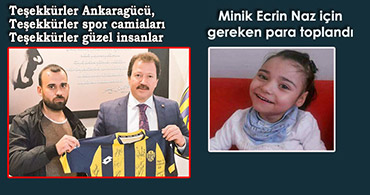 LİDERLİK MAÇININ GELİRİ ECRİN'İN YAŞAMASI İÇİN