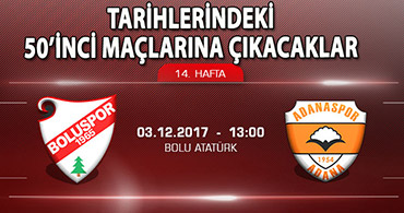 BOLUSPOR ADANASPOR MAÇINA DOĞRU