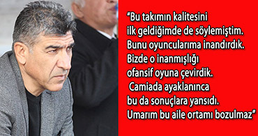 SAİT HOCA MAÇIN ARDINDAN KONUŞTU