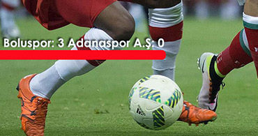 BOLUSPOR U21 ADANA ENGELİNİ 3 GOLLE GEÇTİ