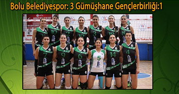 FİLENİN SULTANLARI GÜMÜŞHANE'Yİ 3-1'LE GEÇTİ