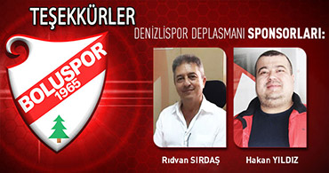 DENİZLİSPOR MAÇININ KAFİLE BAŞKANLARI...