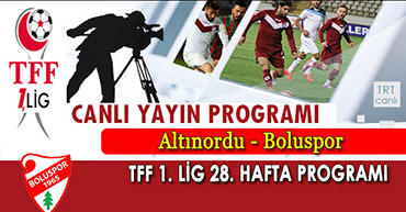 ALTINORDU MAÇININ YAYIN PROGRAMI BELLİ OLDU