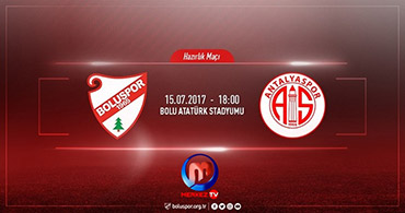 BOLUSPOR - ANTALYASPOR MAÇI MERKEZ TV'DE