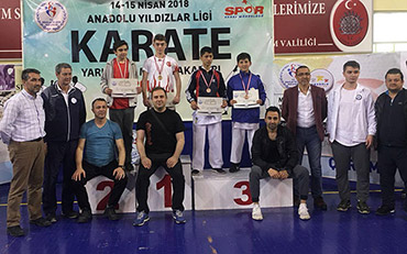 KARATE'DEN BOLU'YA ŞAMPİYONLUK GELDİ