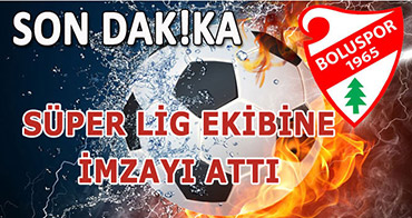 SON DAKİKA.. BURSASPOR'A İMZALADI