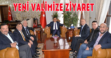 BOLUSPOR'DAN YENİ VALİMİZE HAYIRLI OLSUN ZİYARETİ