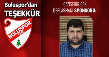 GAZİŞEHİR MAÇININ SPONSORU BELLİ OLDU