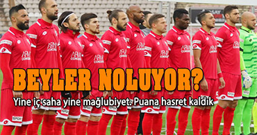 BOLUSPOR'DA İŞLER İYİ GİTMİYOR