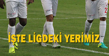 İŞTE SPOR TOTO 1. LİGDE HAFTANIN GÖRÜNÜMÜ