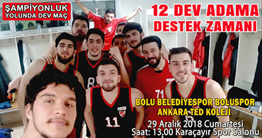 BOLU BELEDİYESPOR BOLUSPOR DESTEK BEKLİYOR