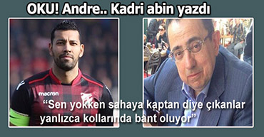 BOLUSPOR YÖNETİCİSİNDEN ANDRE SANTOS'A MEKTUP VAR