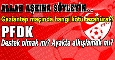 ALLAH SİZİ BİLDİĞİ GİBİ YAPSIN TFF..