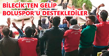 BOLUSPOR'A TRİBÜNDEN SÜRPRİZ DESTEK