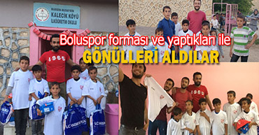 BOLULU GENÇLER MARDİN'Lİ MİNİKLERİ BOLUSPORLU YAPTILAR