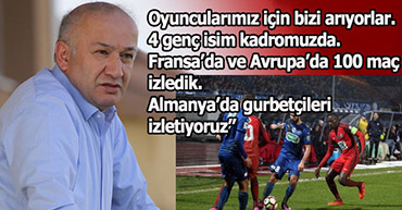 ÇARIKCI 4 FUTBOLCUYU İŞARET ETTİ