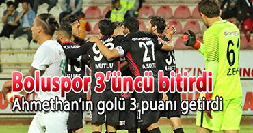 BOLUSPOR DENİZLİSPOR'U TEK GOLLE GEÇTİ