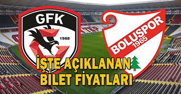 GAZİŞEHİR FK MAÇININ BİLET FİYATLARI BELLİ OLDU