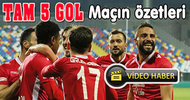 İŞTE MAÇIN ÖZETLERİ VE ATILAN 5 GOL...TIKLA İZLE...