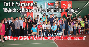 FAY YAMANER'İN SPONSOR OLDUĞU TENİS TURNUVASI SONA ERDİ