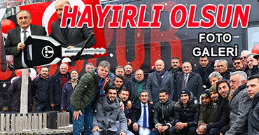 BOLUSPOR'A DEVİR TESLİMİ YAPILDI