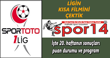 SPOR TOTO 1. LİGDE 20. HAFTANIN KISA FİLMİ