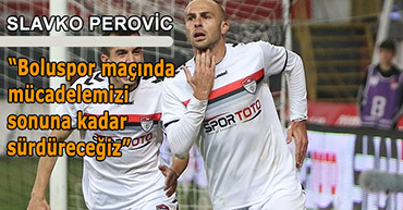 MANİSA'NIN GOLCÜSÜNDEN BOLUSPOR MAÇI ÖNCESİ AÇIKLAMA