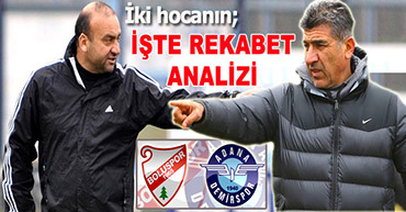 MUSTAFA UĞUR BOLUSPOR'A, SAİT HOCA ADANADEMİRSPOR'A KARŞI