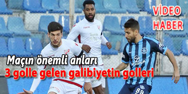 ADS BOLUSPOR MAÇININ ÖZETLERİ VE GOLLERİ