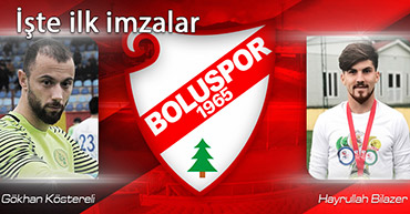 BOLUSPOR'DA TRANSFER HAREKATI BAŞLADI