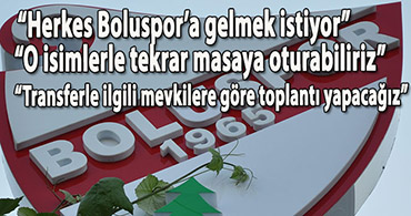 BOLUSPOR'DAN TRANSFER AÇIKLAMASI