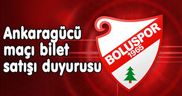 BOLUSPOR'DAN ÇOK ÖNEMLİ BİLET DUYURUSU