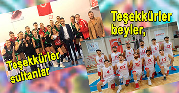 BOLU BELEDİYESPOR'DAN ÇİFTE ZAFER