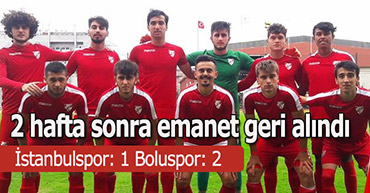 İSTANBULSPOR'U YENEN U21 LİDERLİĞİ ELE GEÇİRDİ