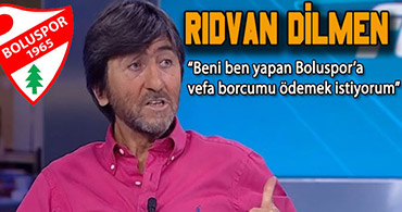 RIDVAN DİLMEN BOLU'YA GELİYOR