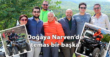 USTALAR ATV'LERLE NARVEN'DE GAZLADILAR