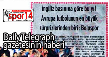 BİR ZAMANLAR BOLUSPOR